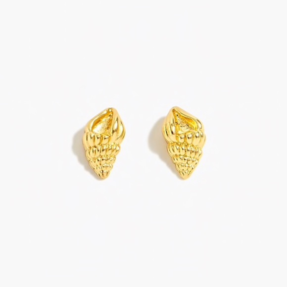 J. Crew Jewelry - J.crew seashell stud earrings